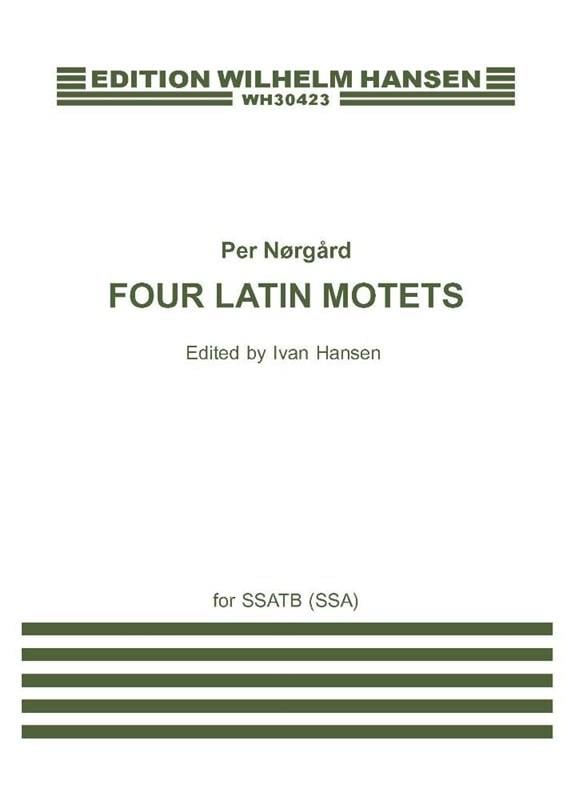 4 Latin Motets For Ssatb